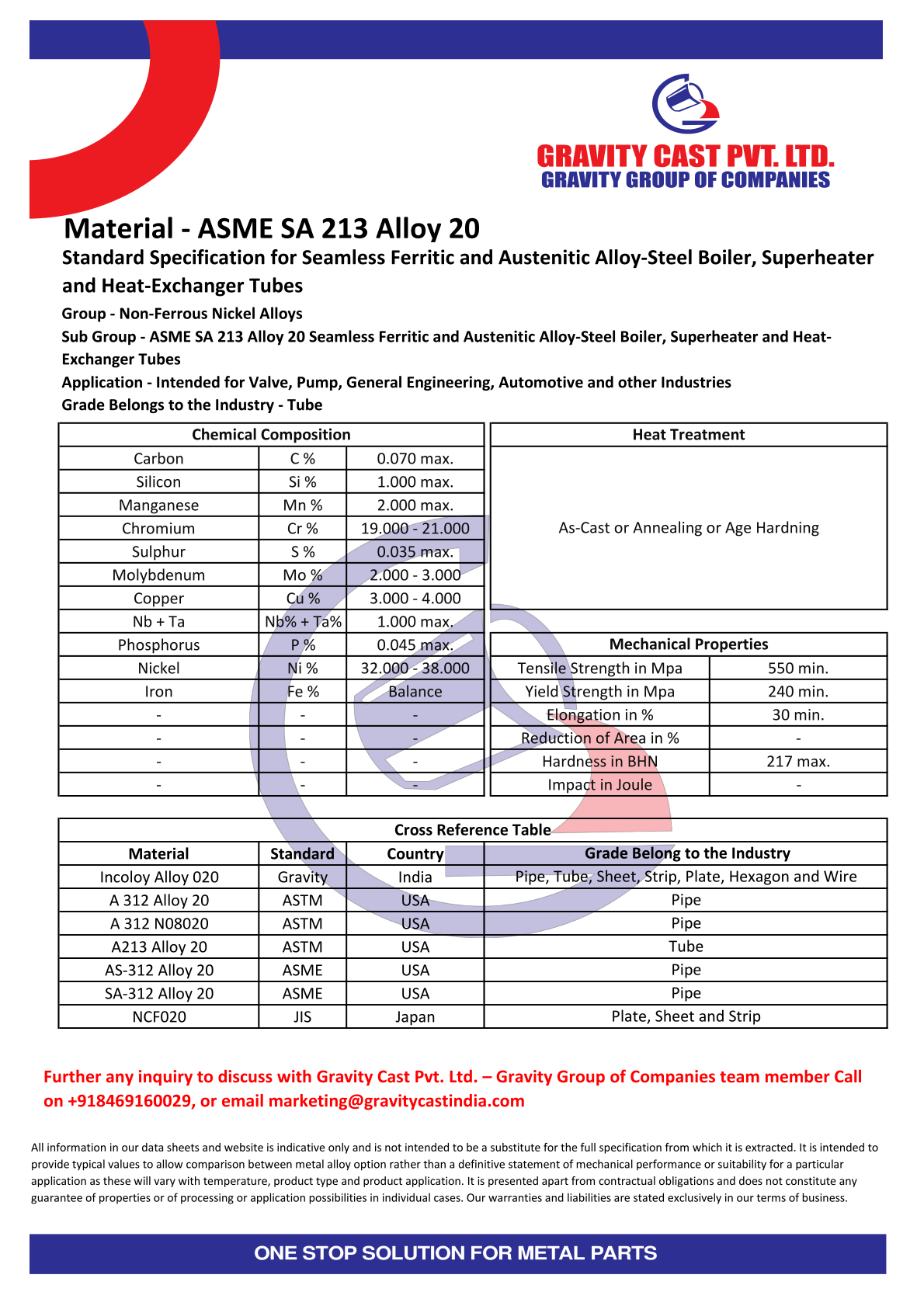 ASME SA 213 Alloy 20.pdf
